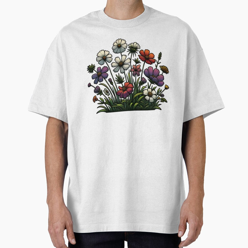 handdrawn wildflowers by Truck Stop One T-Shirts, Hoodie, Sweatshirt | BlankRebels.com (Image 1)