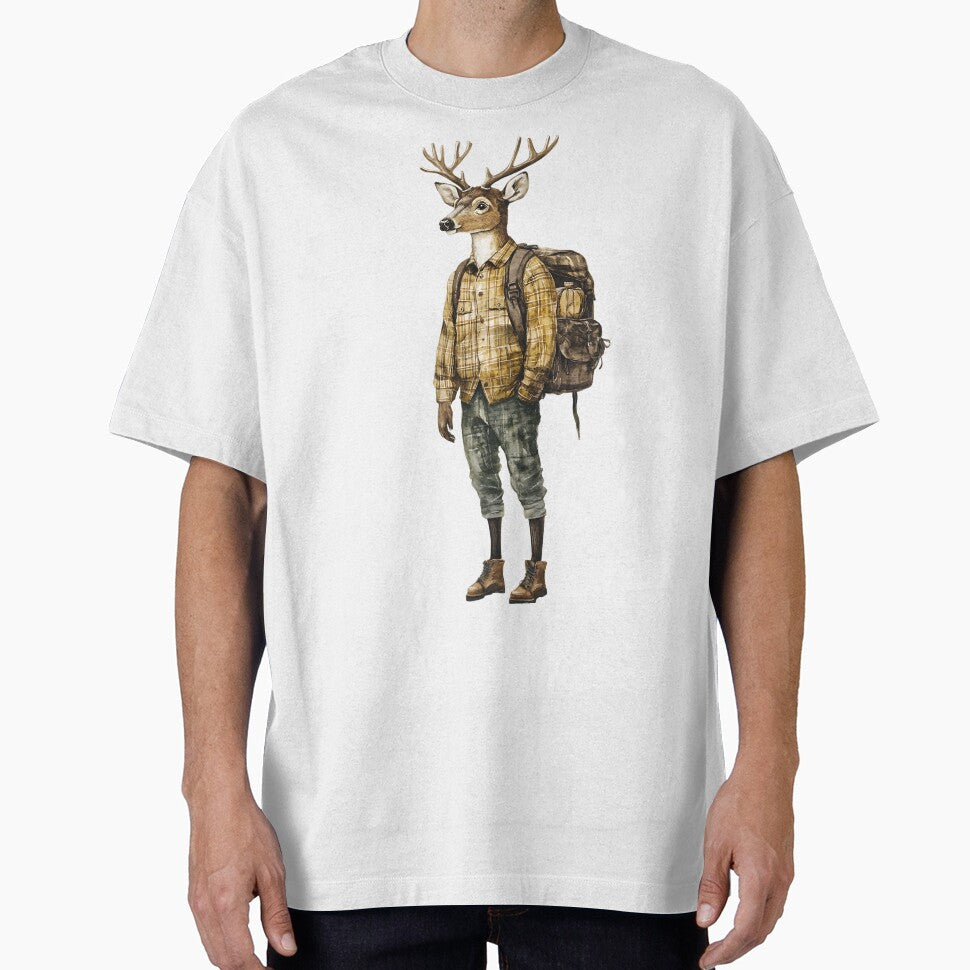 Cute Cottagecore Deer by bapupa T-Shirts, Hoodie, Sweatshirt | BlankRebels.com (Image 1)