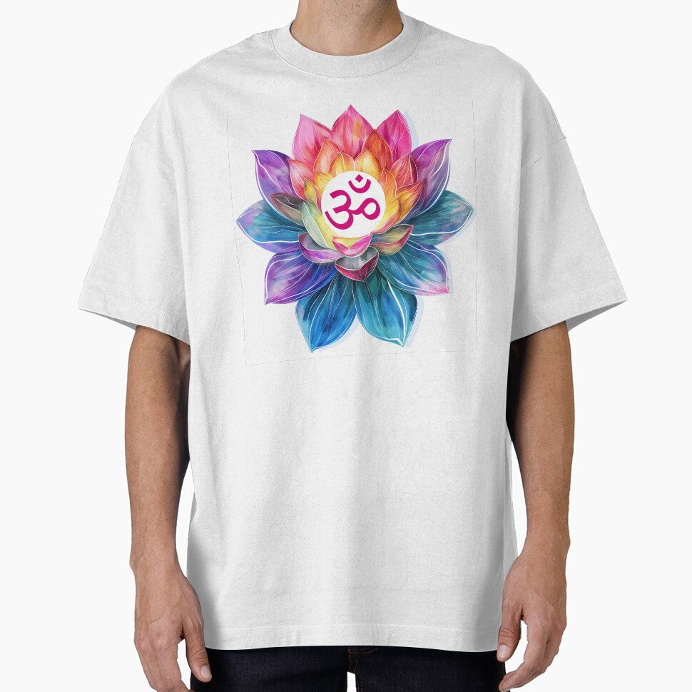 ॐ - OM - Lotus Chakra by Working Pajama T-Shirts, Hoodie, Sweatshirt | BlankRebels.com (Image 1)