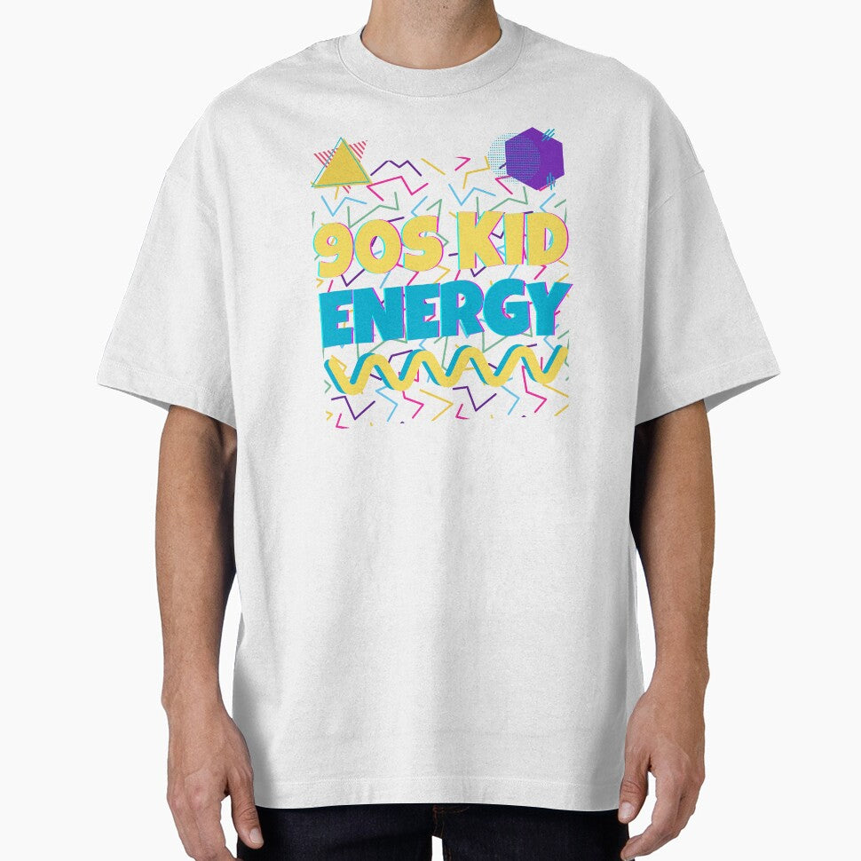 90s Kid Energy – Memphis Retro Design by River Valley Digital T-Shirts, Hoodie, Sweatshirt | BlankRebels.com (Image 1)