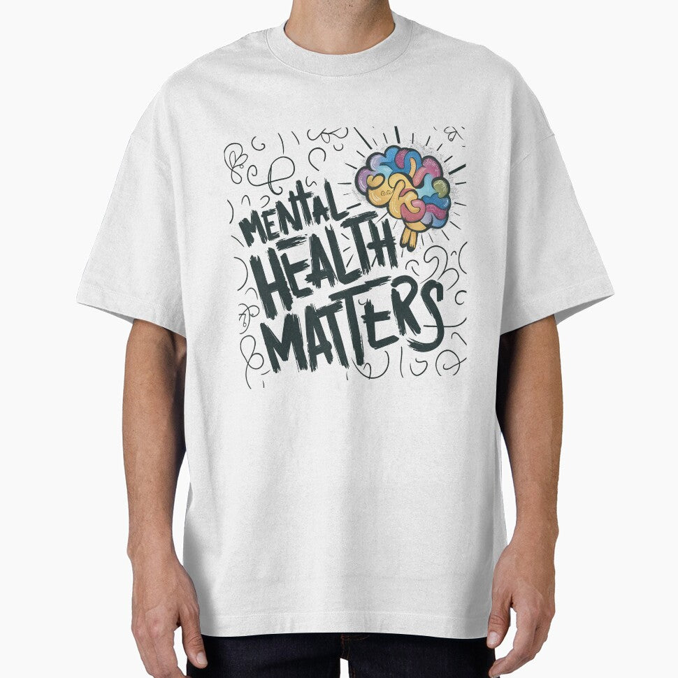 mental health matters by brokenpones T-Shirts, Hoodie, Sweatshirt | BlankRebels.com (Image 1)