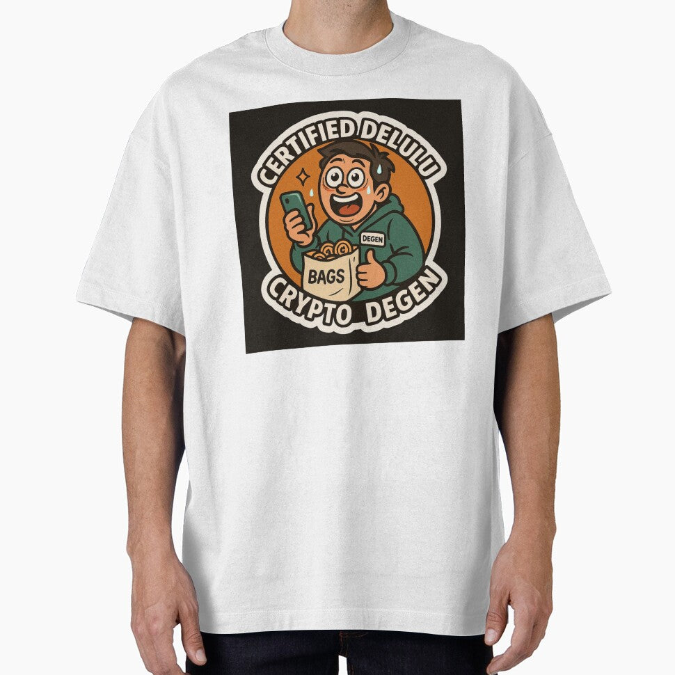Certified Delulu Crypto Degen by DivinelyAligned8 T-Shirts, Hoodie, Sweatshirt | BlankRebels.com (Image 1)