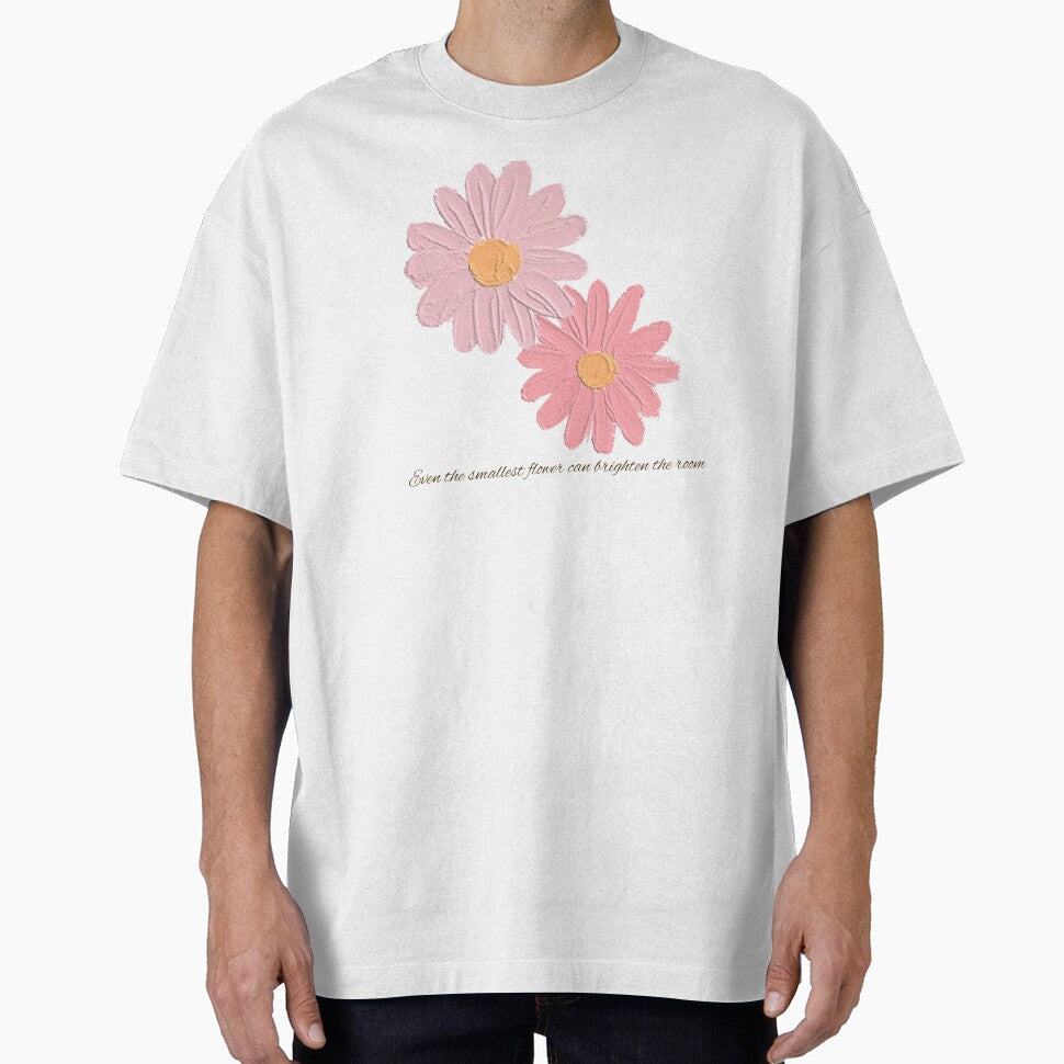 Even the smallest Flower can brighten the room- Pastel floral Art by kawaiiBloom T-Shirts, Hoodie, Sweatshirt (Image 1)