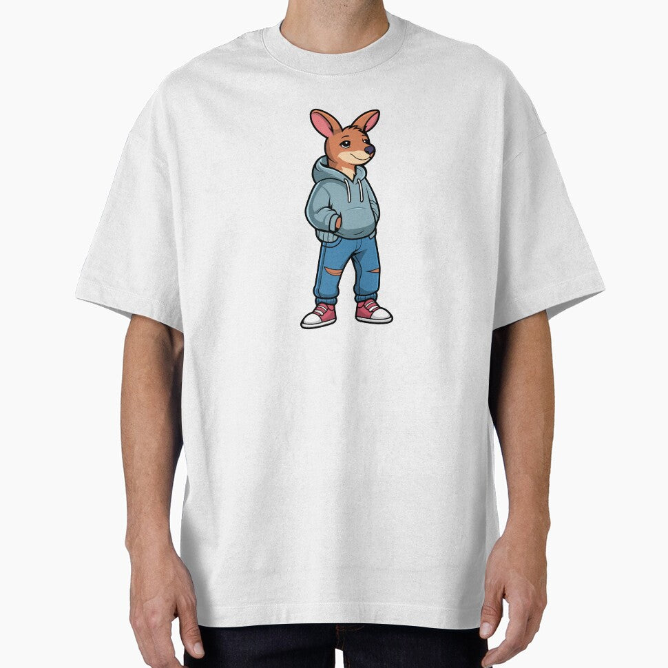 Chill Guy Kangaroo - Perfect for T-Shirts, Stickers, and More by CreativeTomb Hoodie, Sweatshirt | BlankRebels.com (Image 1)
