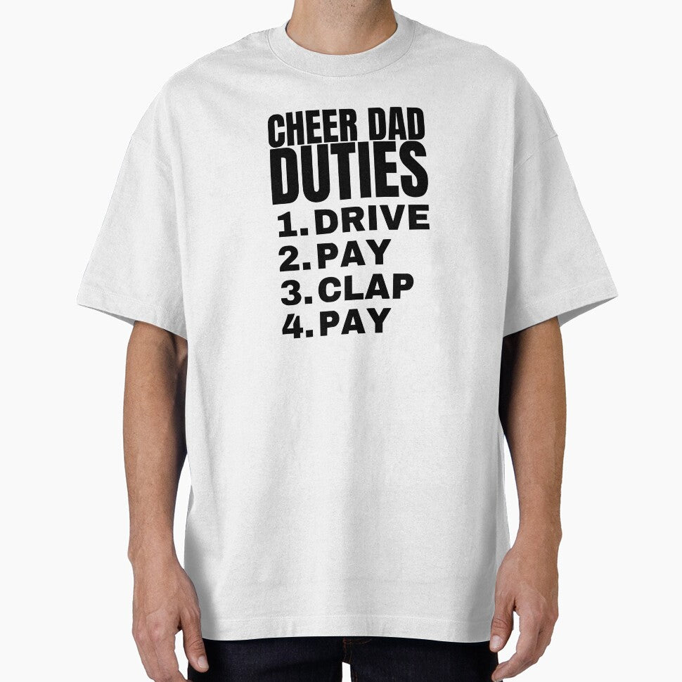 Cheer Dad Duties by FloraliteCo T-Shirts, Hoodie, Sweatshirt | BlankRebels.com (Image 1)