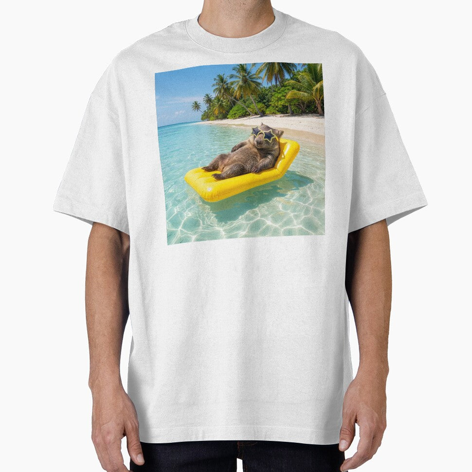 Wombat Eschews His Burrow to Live in Paradise by Tridentulus T-Shirts, Hoodie, Sweatshirt | BlankRebels.com (Image 1)