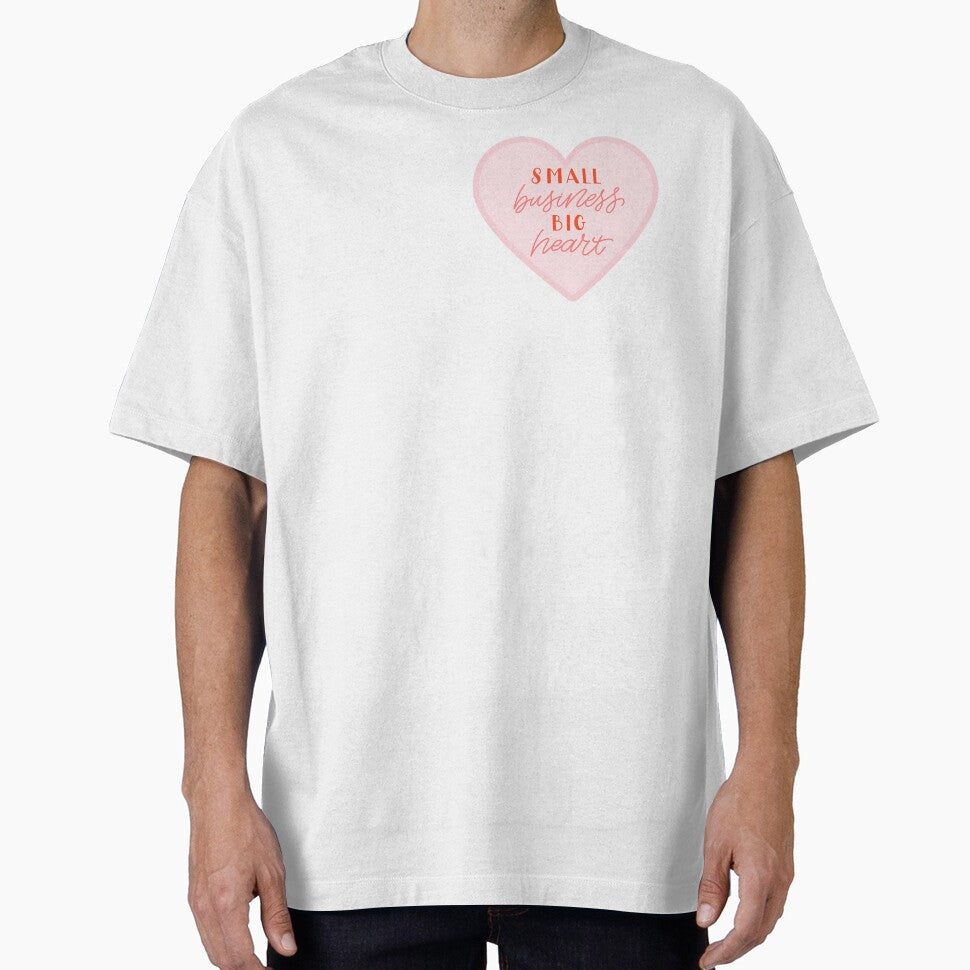 small business, big heart by prismatic paper co T-Shirts, Hoodie, Sweatshirt | BlankRebels.com (Image 1)