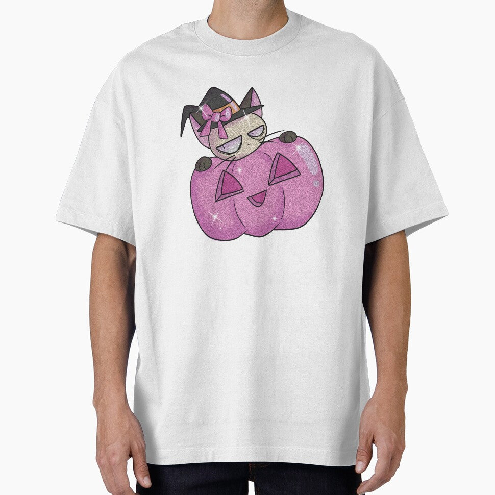 Pumpkin Kitty by gross-girl99 T-Shirts, Hoodie, Sweatshirt | BlankRebels.com (Image 1)