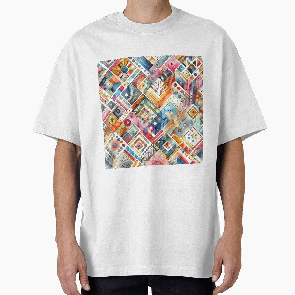 geometric floral pattern by Dominika Farkašová T-Shirts, Hoodie, Sweatshirt | BlankRebels.com (Image 1)