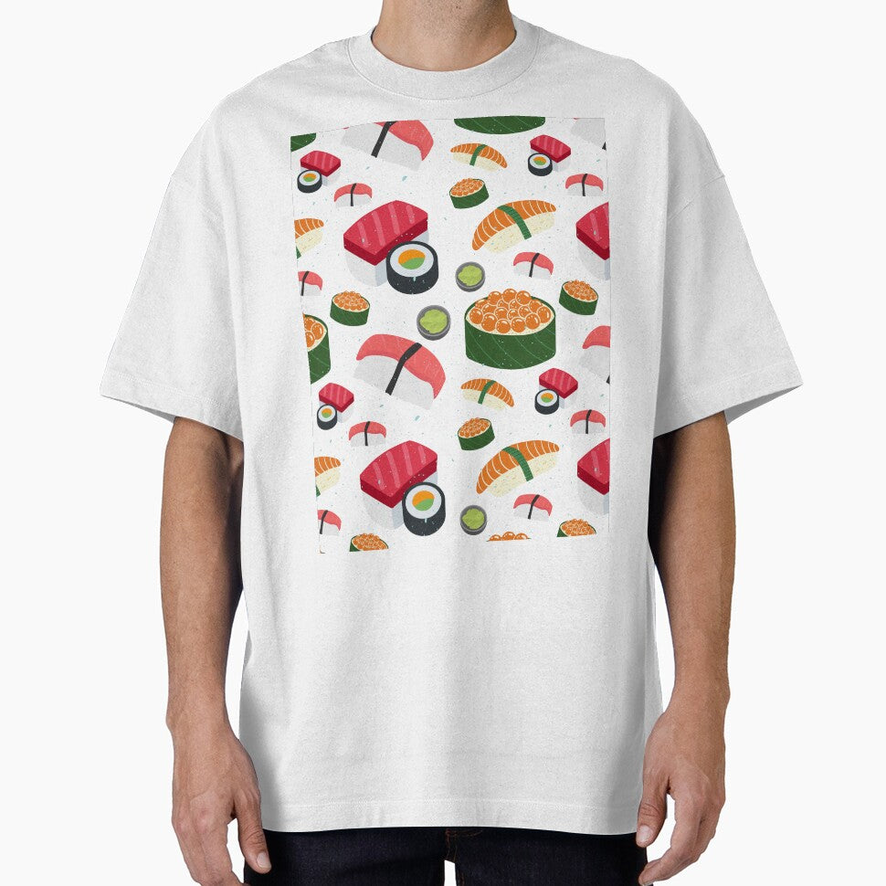 I Love Sushi Pattern Design by happyshopg T-Shirts, Hoodie, Sweatshirt | BlankRebels.com (Image 1)
