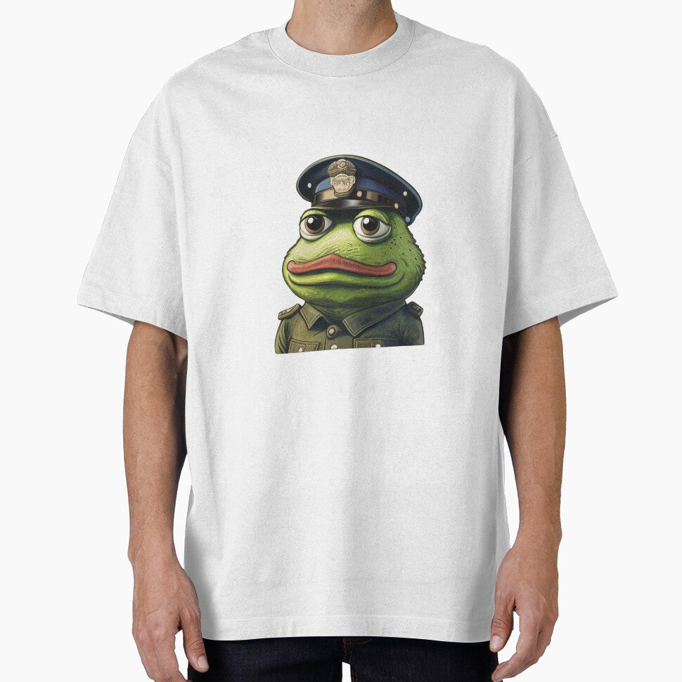 Pepe Policeman by Nodrazir T-Shirts, Hoodie, Sweatshirt | BlankRebels.com (Image 1)