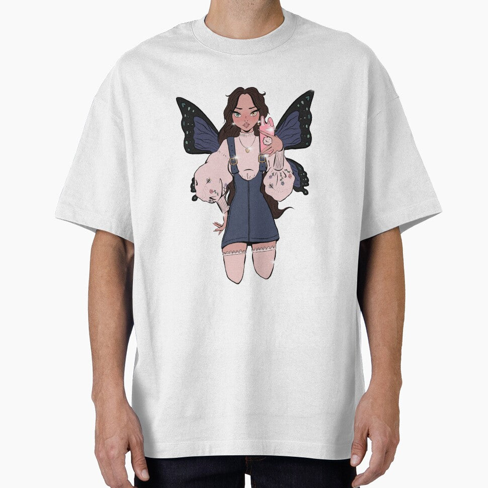 Blue Cottagecore Fairy by tulipicetea T-Shirts, Hoodie, Sweatshirt | BlankRebels.com (Image 1)