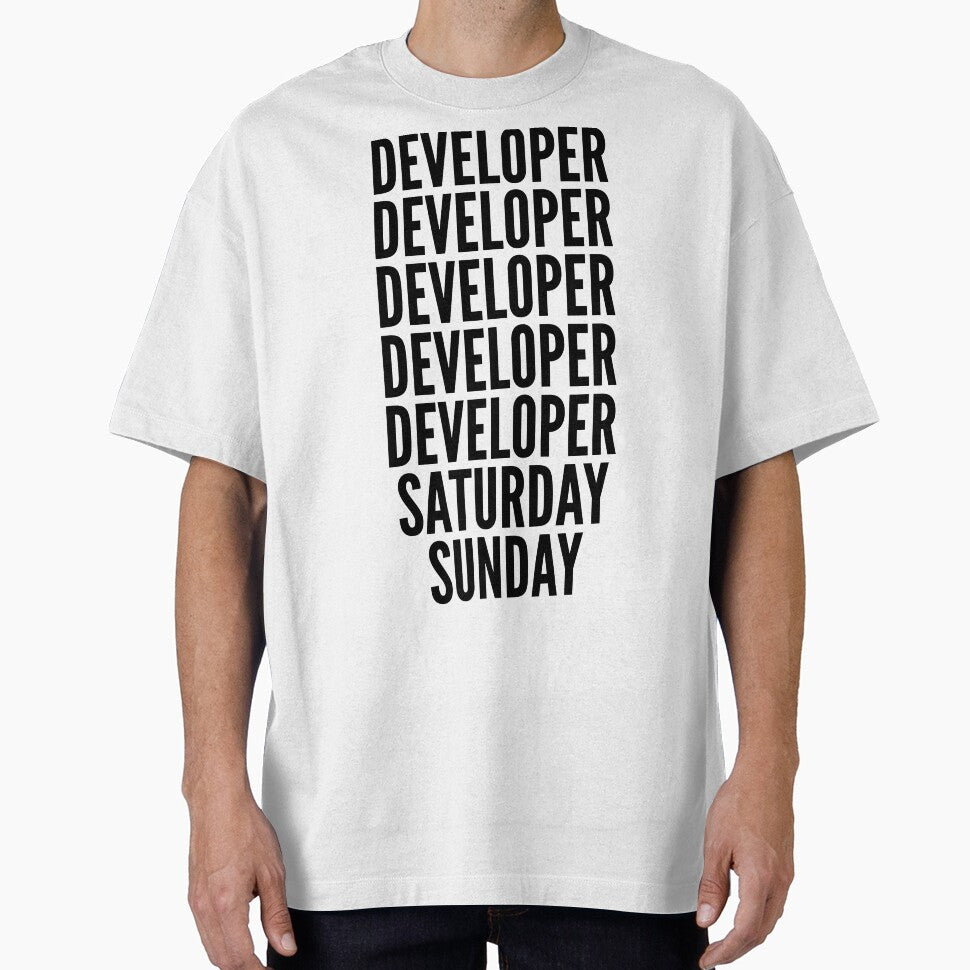 Developer funny workweek for Developers by SVPOD T-Shirts, Hoodie, Sweatshirt | BlankRebels.com (Image 1)