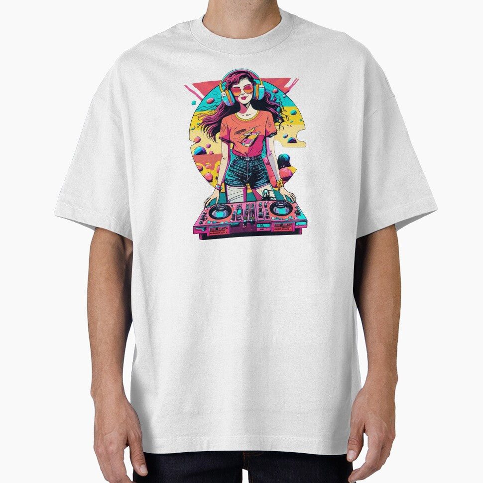Dj electronic woman by NotesForMusic T-Shirts, Hoodie, Sweatshirt | BlankRebels.com (Image 1)