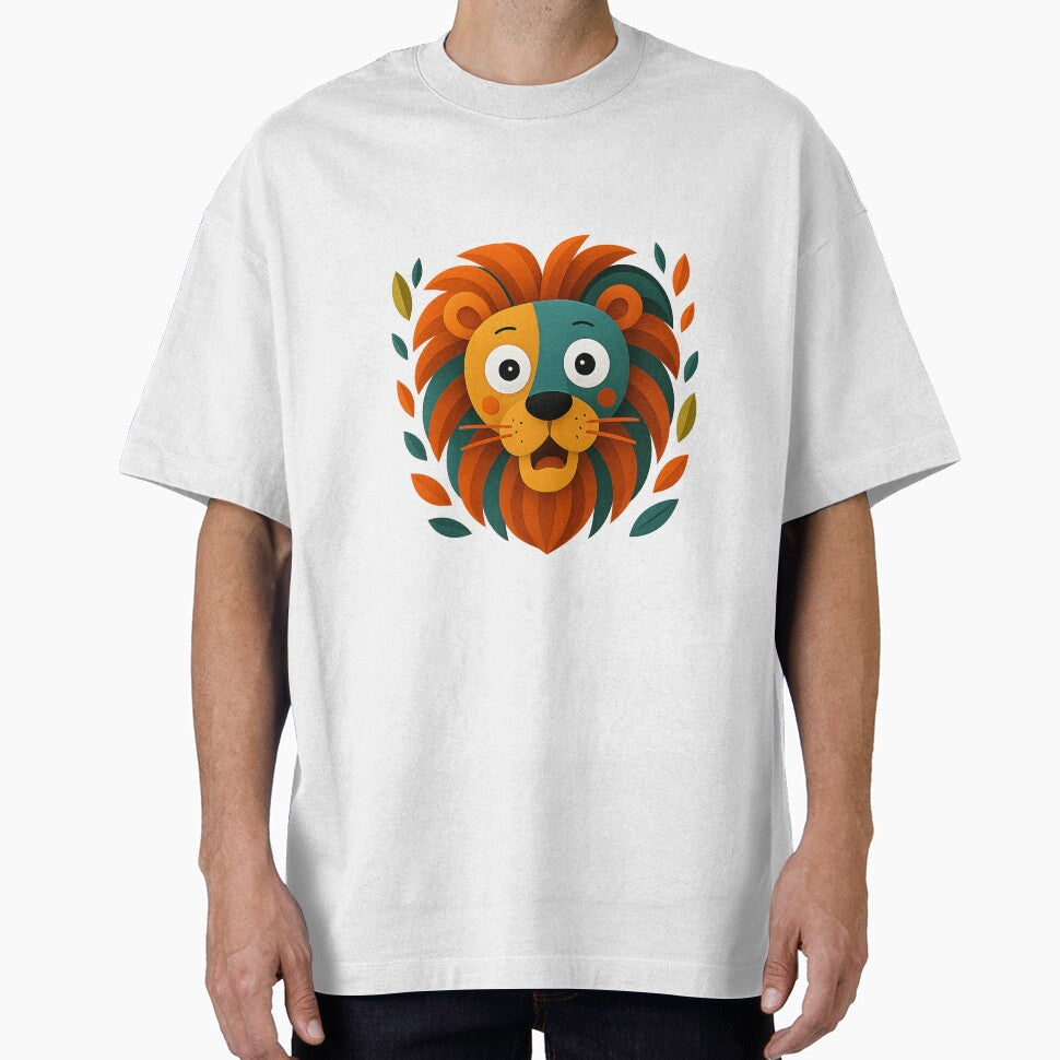 A Lion in a surprise look – Bold, Beautiful & Perfect for Big Cat Lovers! by amiplay T-Shirts, Hoodie, Sweatshirt (Image 1)