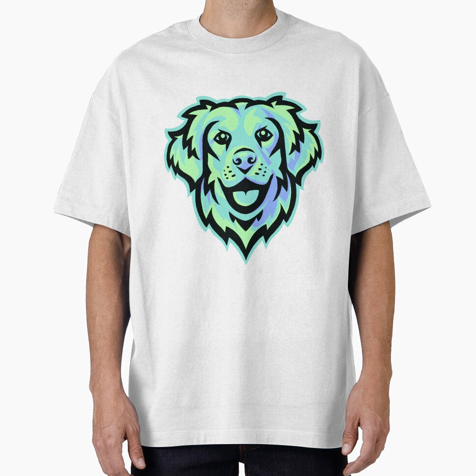 Vaporwave Dog Golden Retriever by HalpinDesign T-Shirts, Hoodie, Sweatshirt | BlankRebels.com (Image 1)