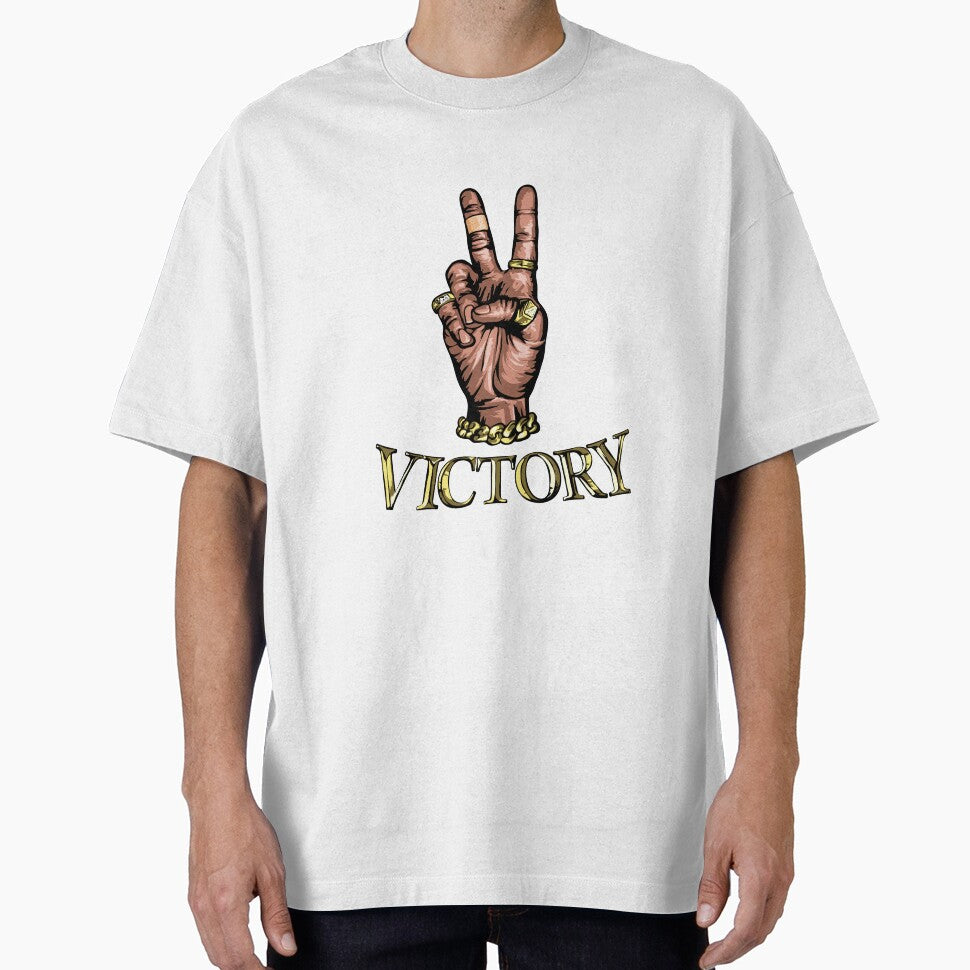 Victory Streetwear T-Shirt – Bold Design for Winners by DonSilveira Hoodie, Sweatshirt | BlankRebels.com (Image 1)