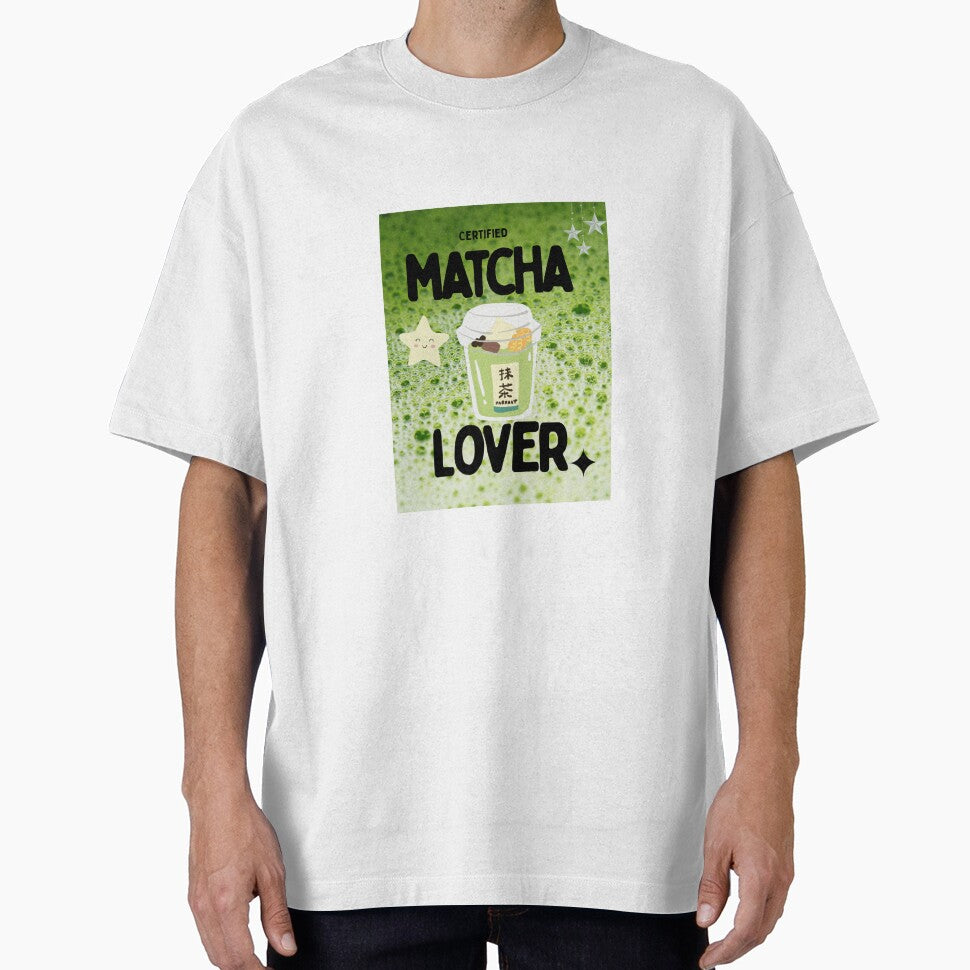 Cute Kawaii Matcha Latte Aesthetic design by Vkcha T-Shirts, Hoodie, Sweatshirt | BlankRebels.com (Image 1)