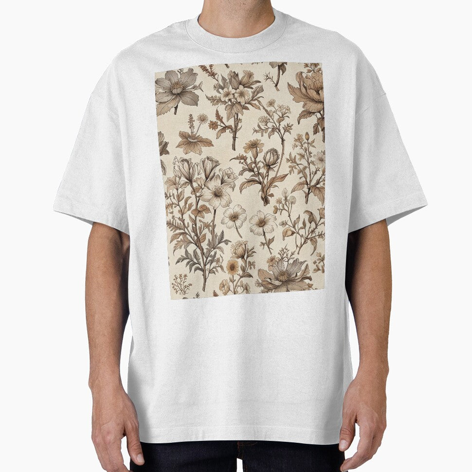 Vintage Botanical Flower by CoolPixels T-Shirts, Hoodie, Sweatshirt | BlankRebels.com (Image 1)