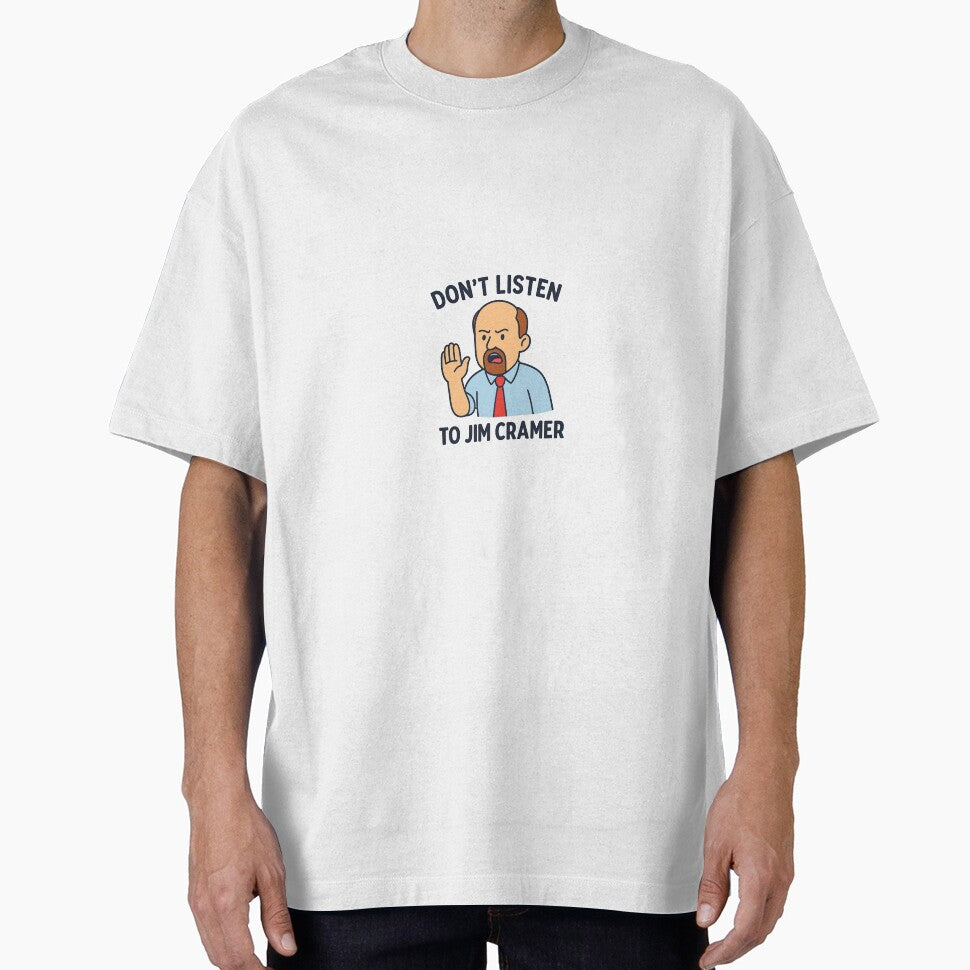 Jim Cramer - Stock Market Fail with Humor - DON'T LISTEN TO by Paschka-Shop T-Shirts, Hoodie, Sweatshirt (Image 1)