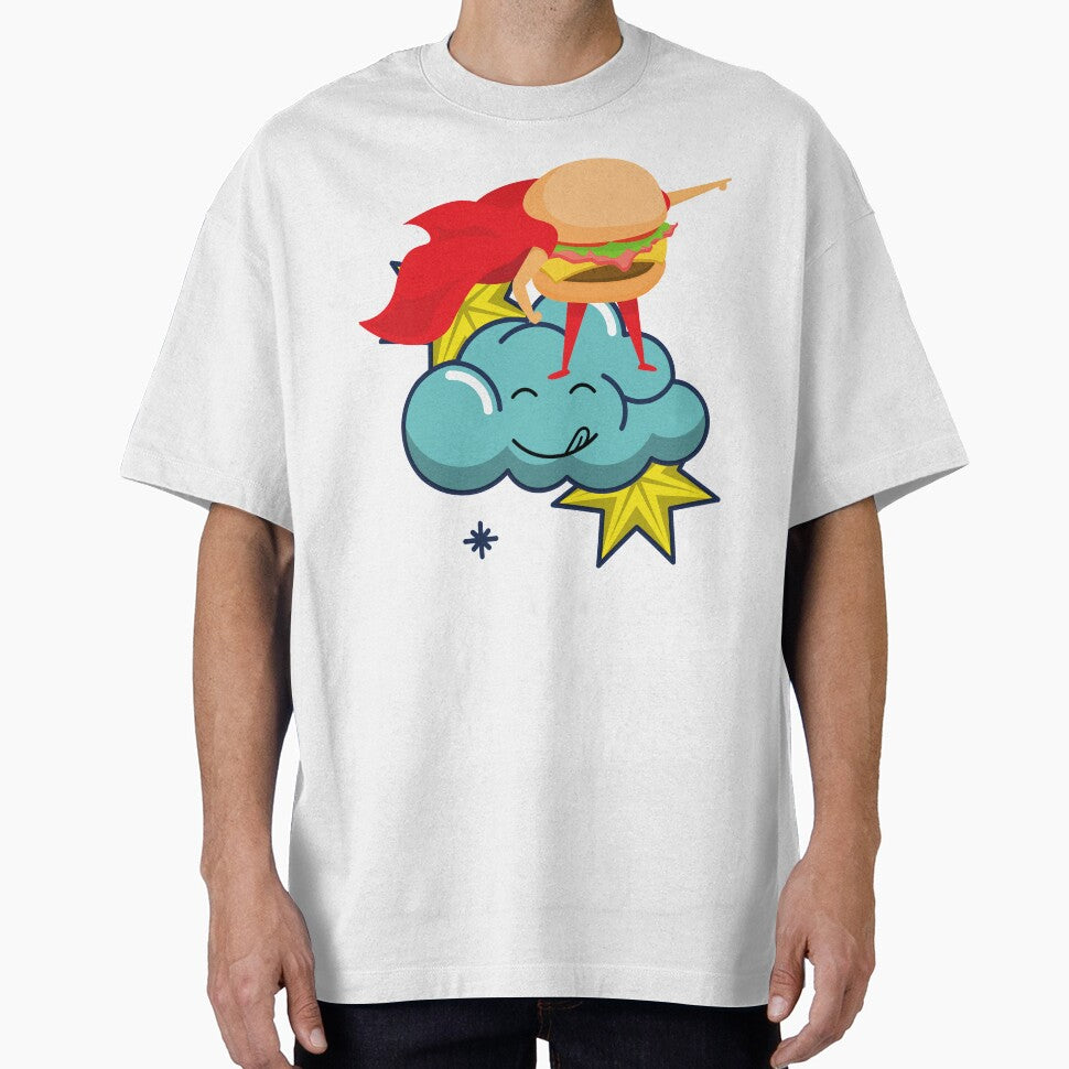 Burger Supernatural Power by BeepTreasure T-Shirts, Hoodie, Sweatshirt | BlankRebels.com (Image 1)