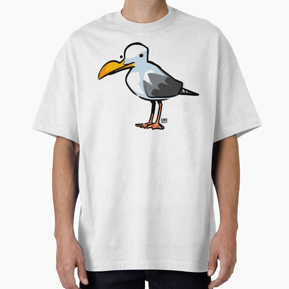 Silly Seagull Doodle by MrHinkleDraws T-Shirts, Hoodie, Sweatshirt | BlankRebels.com (Image 1)