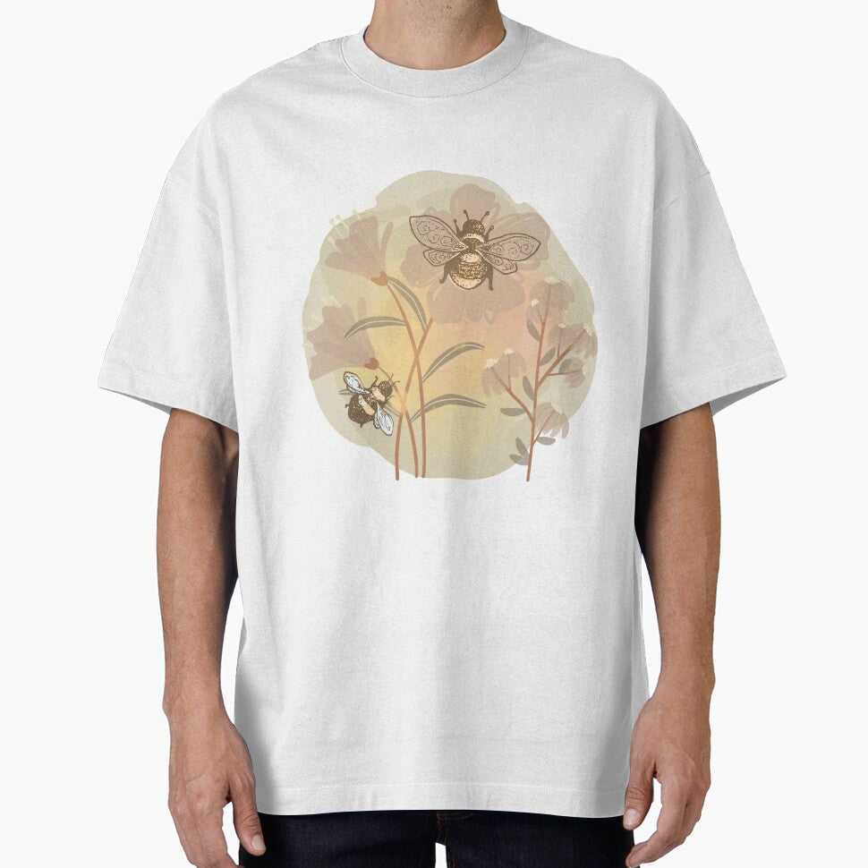 Bee Flower by FaelynDesigns T-Shirts, Hoodie, Sweatshirt | BlankRebels.com (Image 1)