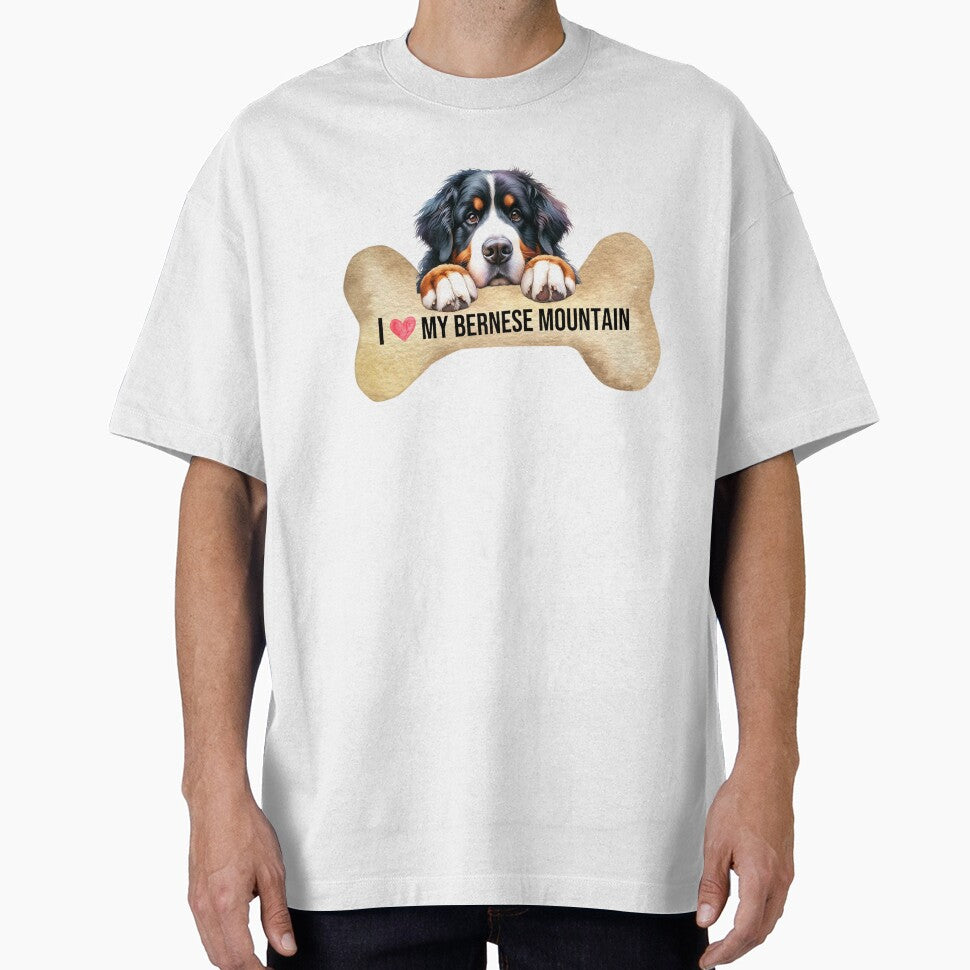 I Love My Bernese Mountain by TheAnimalZ00 T-Shirts, Hoodie, Sweatshirt | BlankRebels.com (Image 1)