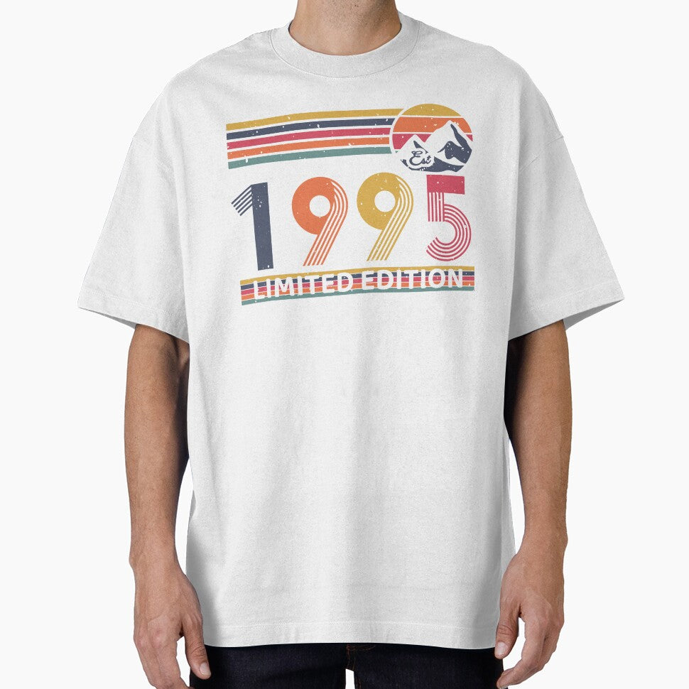 30th Birthday Retro Vintage 1995 Limited Edition Gift for Men and Women by LessIsLoud T-Shirts, Hoodie, Sweatshirt (Image 1)