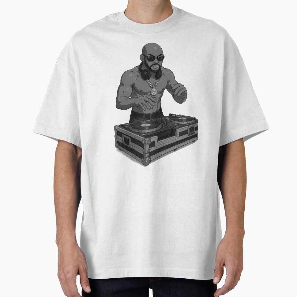 DJ Bruce BW by tsanwo T-Shirts, Hoodie, Sweatshirt | BlankRebels.com (Image 1)