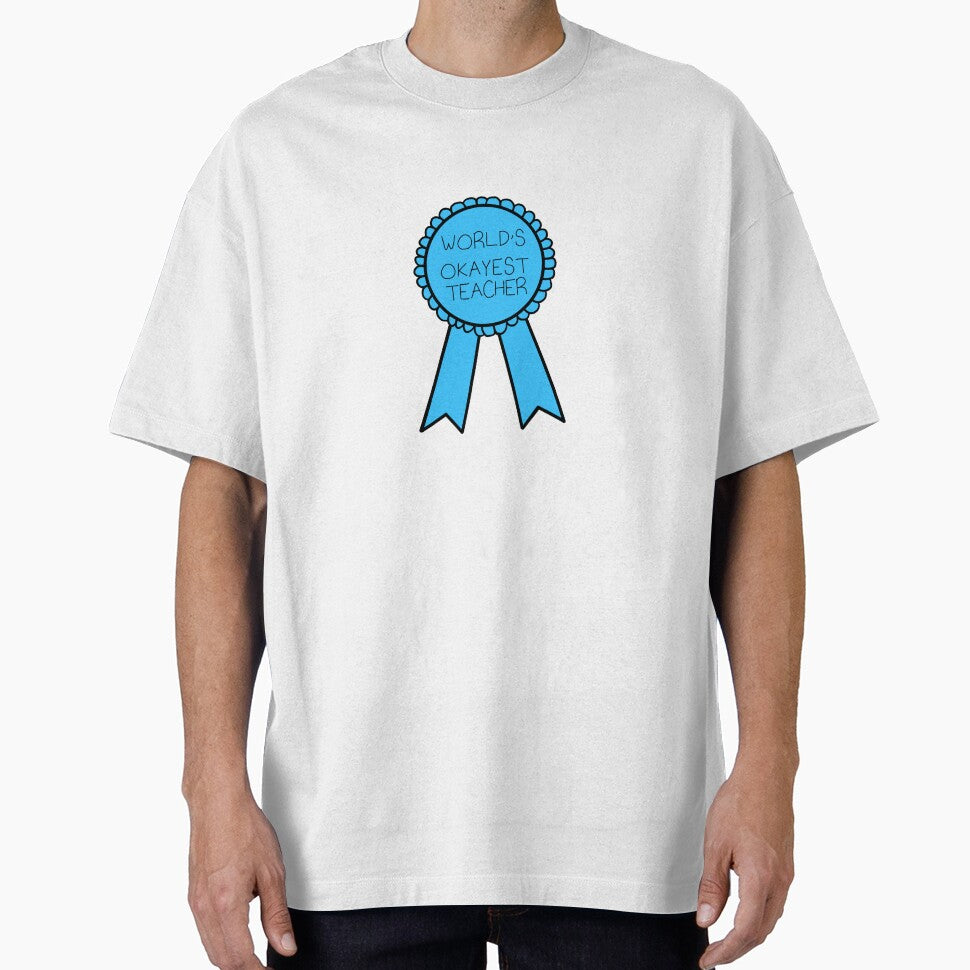 World’s Okayest Teacher Sticker by mjowett T-Shirts, Hoodie, Sweatshirt | BlankRebels.com (Image 1)