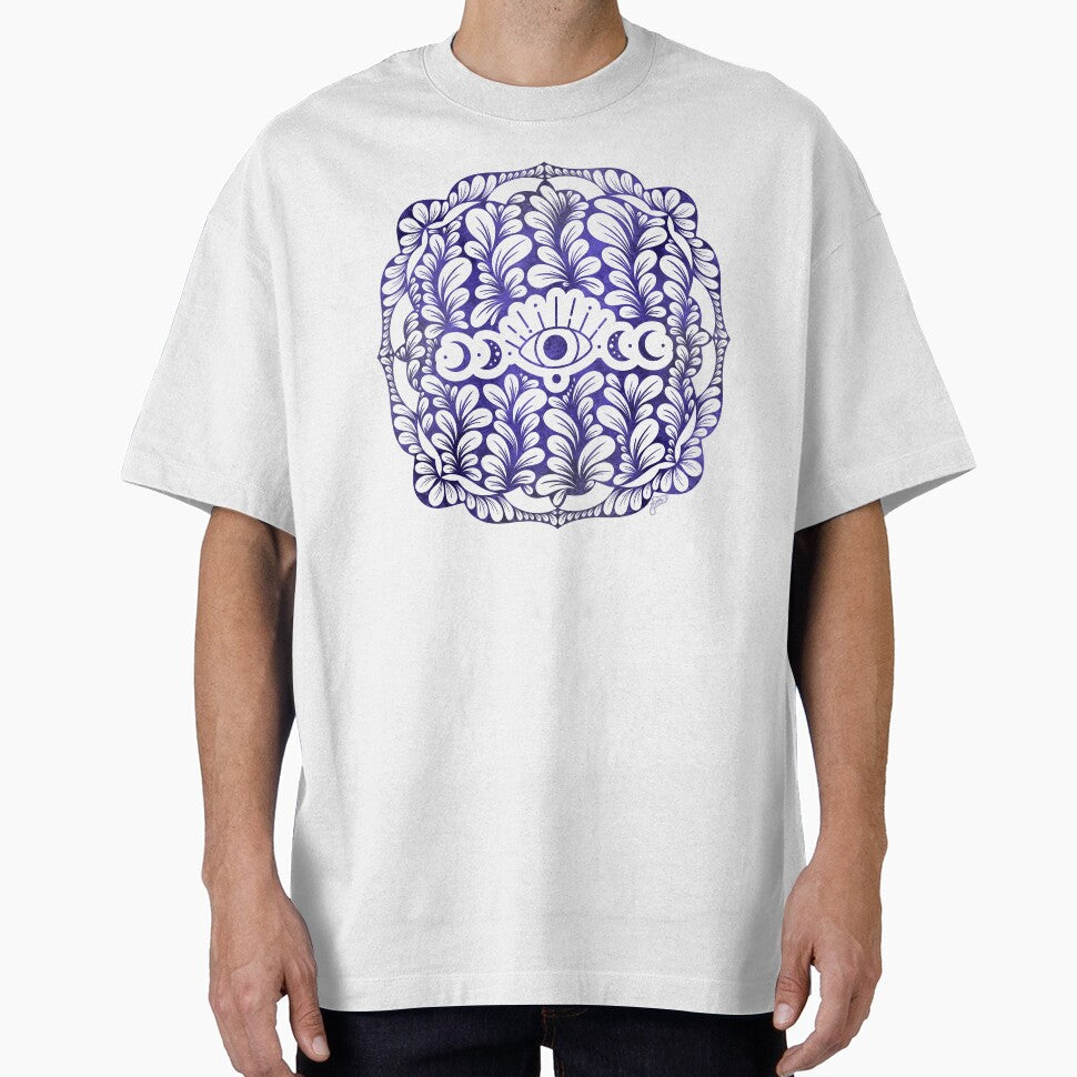 Evil Eye Moon Phase - Mystic Collection - Zen Flower Petal Art by SpeakBoldly T-Shirts, Hoodie, Sweatshirt (Image 1)