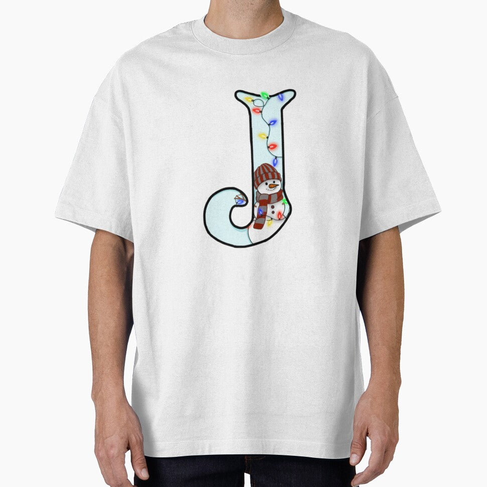 Holiday themed letter J by Artistkhg T-Shirts, Hoodie, Sweatshirt | BlankRebels.com (Image 1)