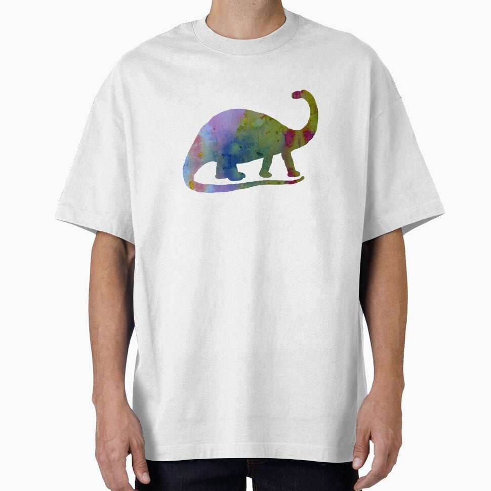 Brontosaurus / Dinosaur Art by BittenByErmines T-Shirts, Hoodie, Sweatshirt | BlankRebels.com (Image 1)