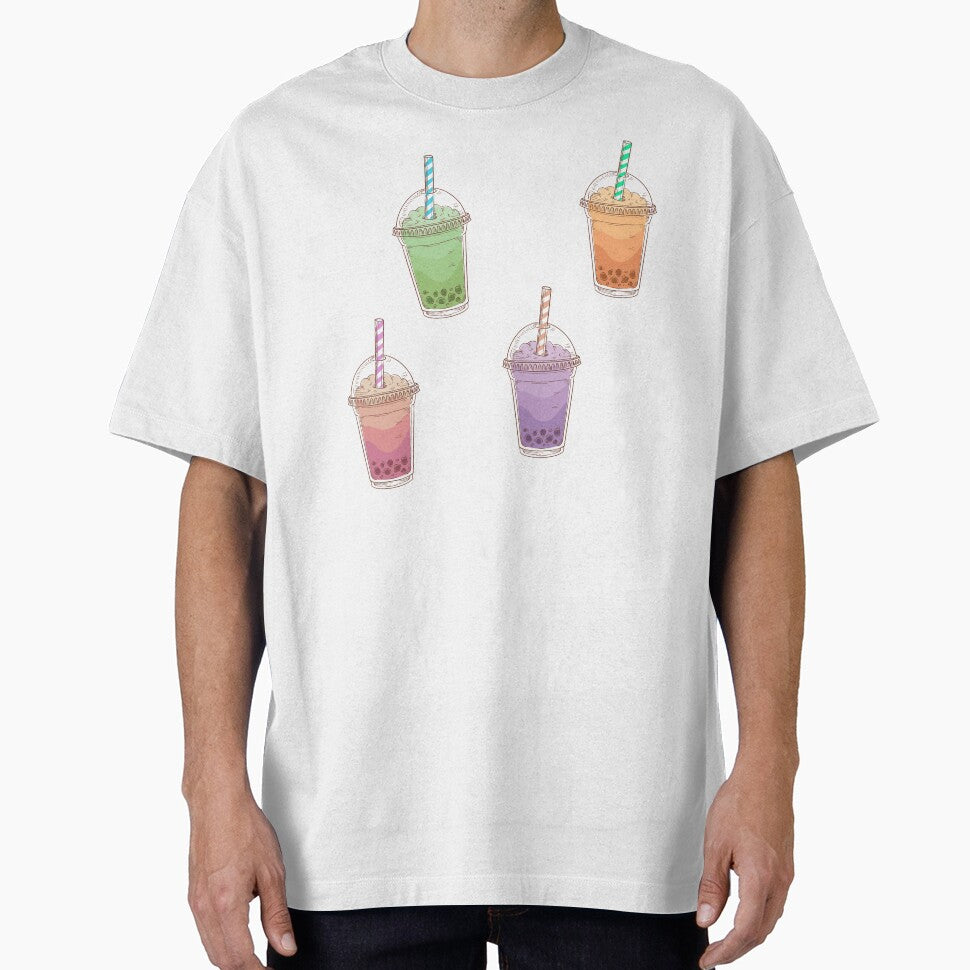 boba tea bubble tea aesthetic pack by motivationlife7 T-Shirts, Hoodie, Sweatshirt | BlankRebels.com (Image 1)