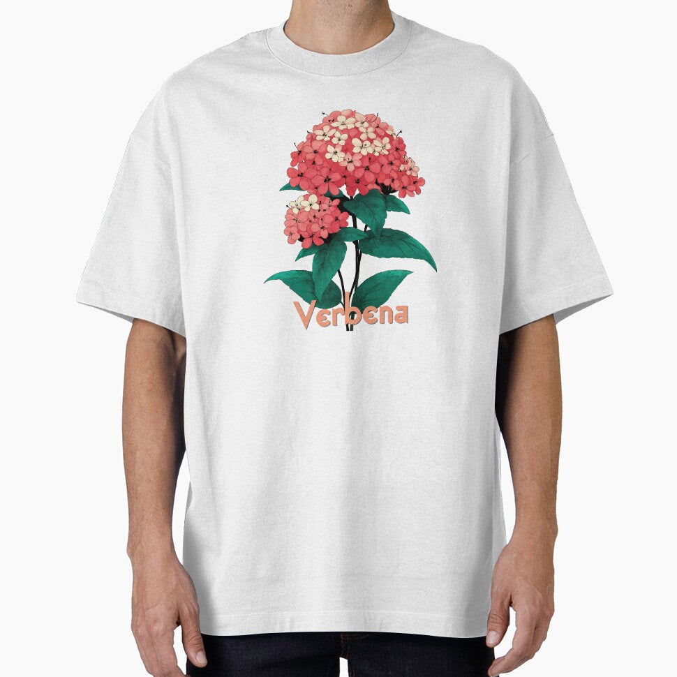 Verbena Botanical Elegance in Bloom by ForeverPrintsOK T-Shirts, Hoodie, Sweatshirt | BlankRebels.com (Image 1)