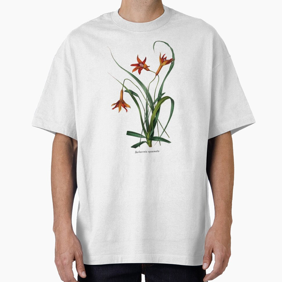Vintage Botanical Flowers Barbacenia squamata by ambystomatees T-Shirts, Hoodie, Sweatshirt | BlankRebels.com (Image 1)