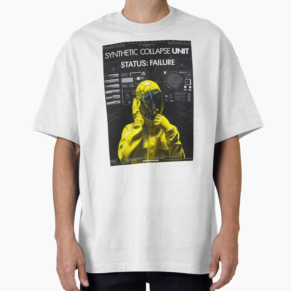 Synthetic Collapse Unit: Melting Humanoid by Raw-Ink T-Shirts, Hoodie, Sweatshirt | BlankRebels.com (Image 1)