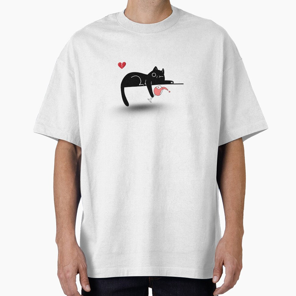 Dark Humor Cat by mon369000 T-Shirts, Hoodie, Sweatshirt | BlankRebels.com (Image 1)