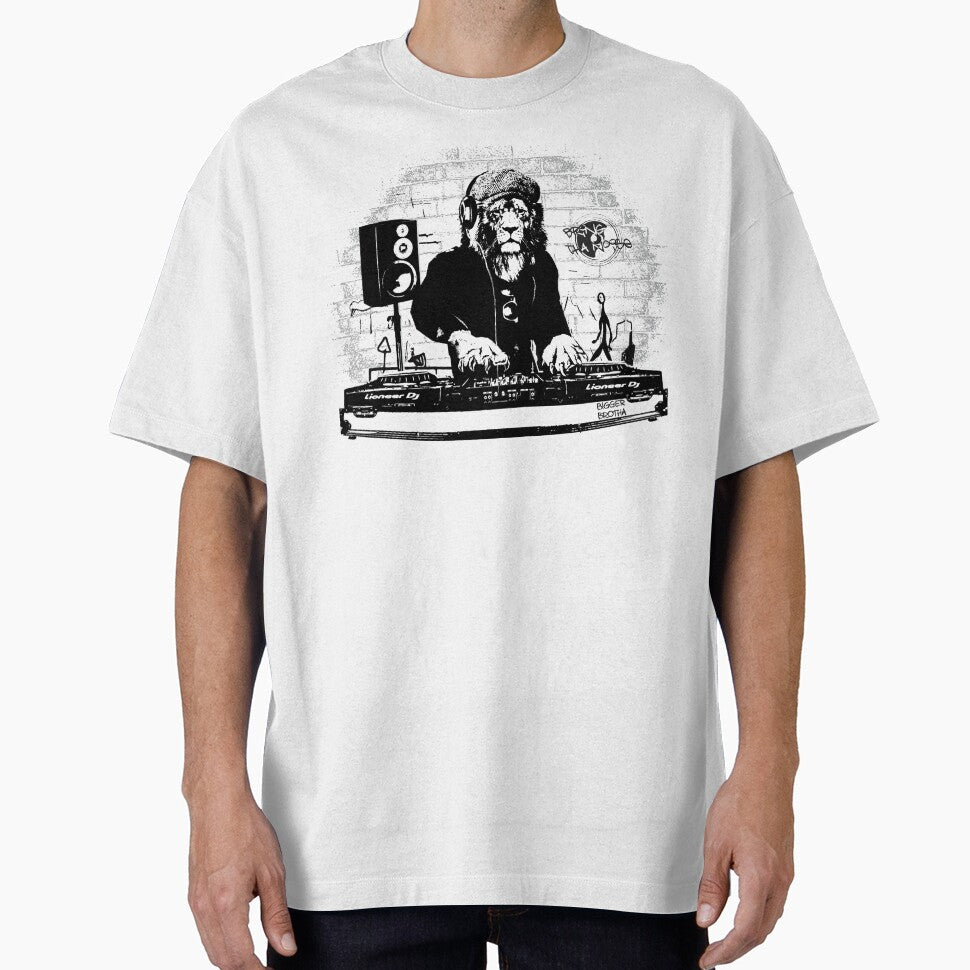 The Lion King of The Decks (Bring Tha Noise DJ) by BiggerBrotha T-Shirts, Hoodie, Sweatshirt | BlankRebels.com (Image 1)