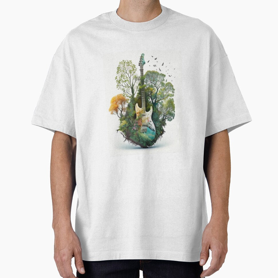 Guitar Nature top Musical Classic T-Shirt by tasmin-shop
