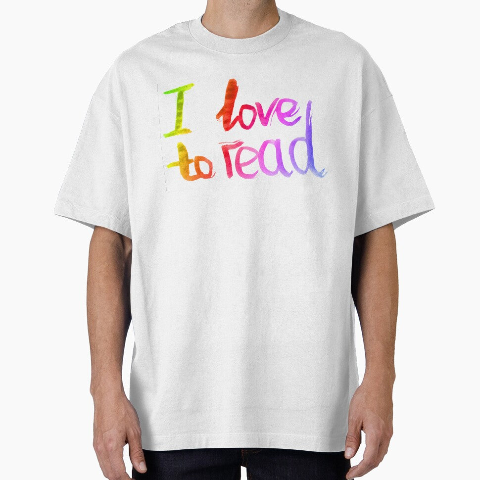 I love to read lettering | I love to read handlettering by lausn