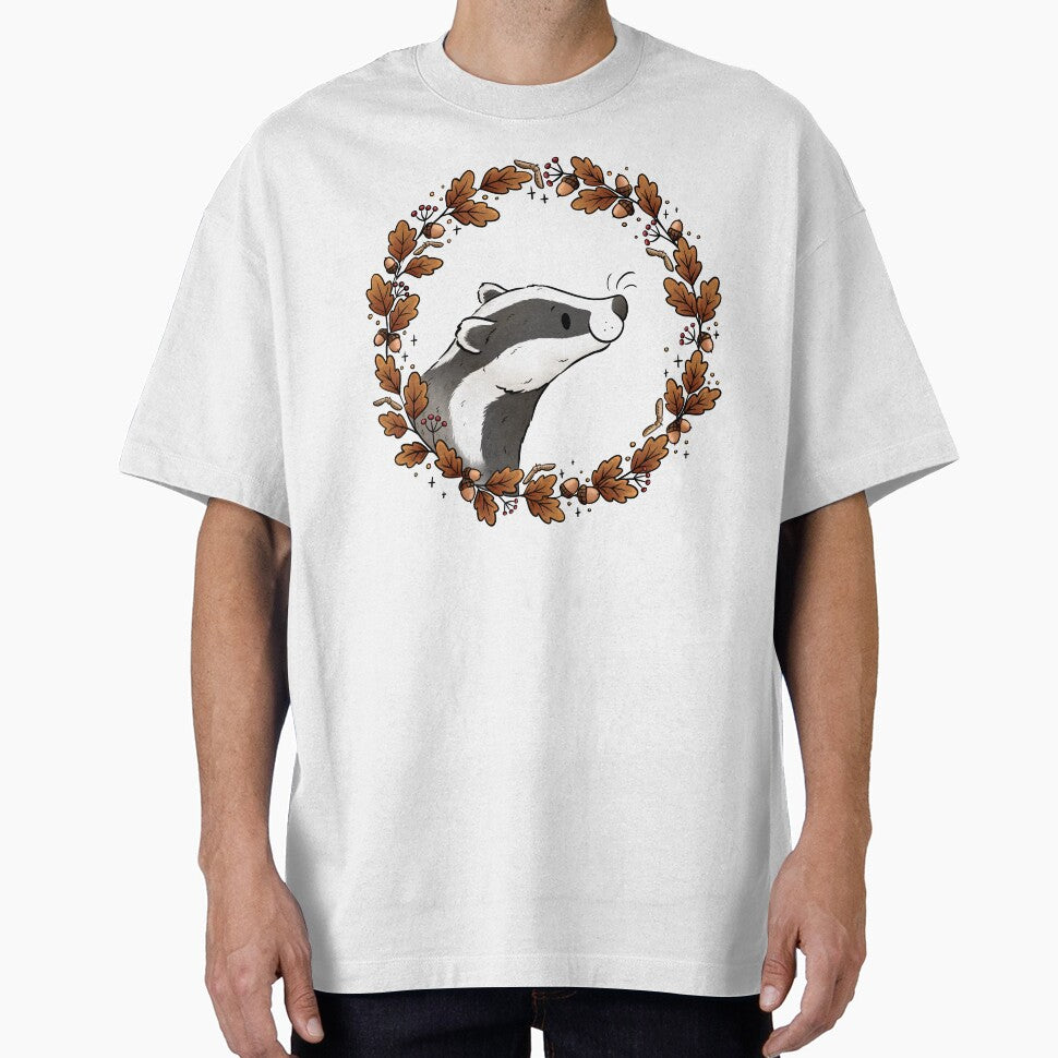 Autumn Badger by sillybadger T-Shirts, Hoodie, Sweatshirt | BlankRebels.com (Image 1)