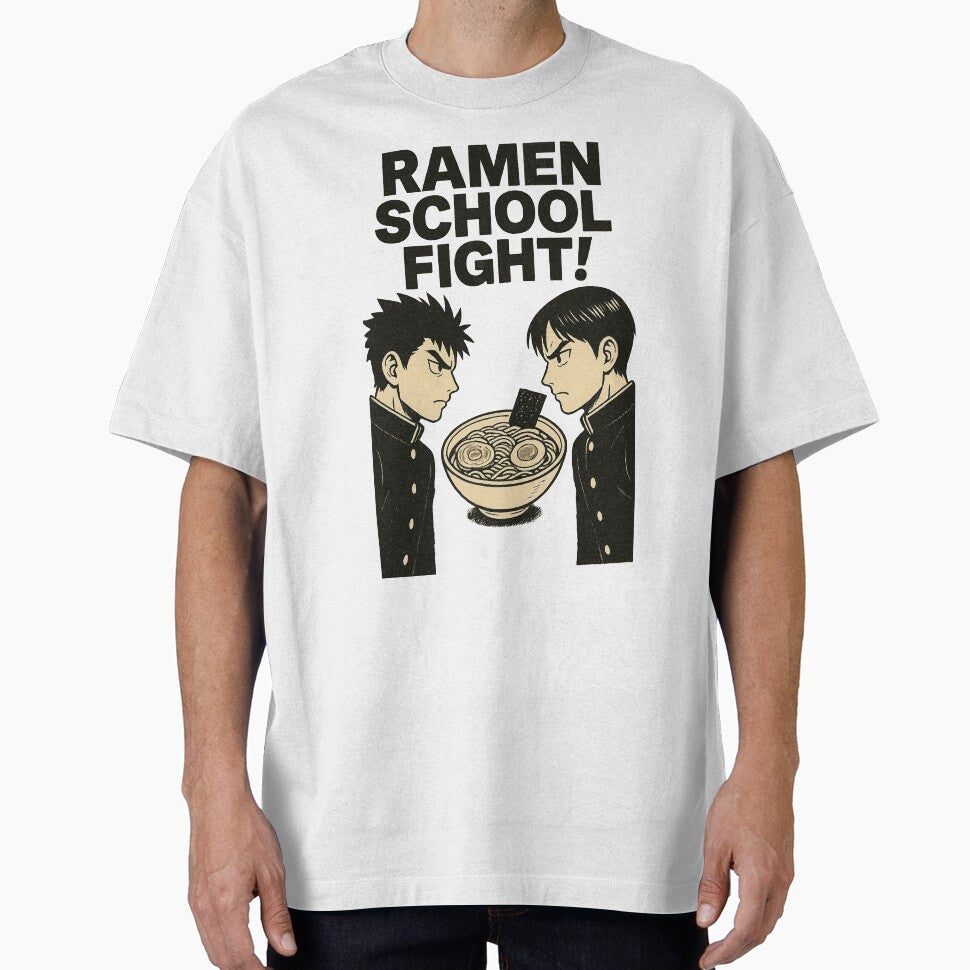 Manga School Battle Ramen Character Art Print Design by maaameee T-Shirts, Hoodie, Sweatshirt | BlankRebels.com (Image 1)