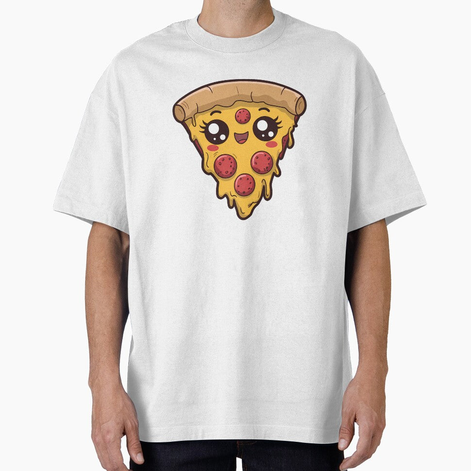 Kawaii Pizza Slice by KD Merch T-Shirts, Hoodie, Sweatshirt | BlankRebels.com (Image 1)