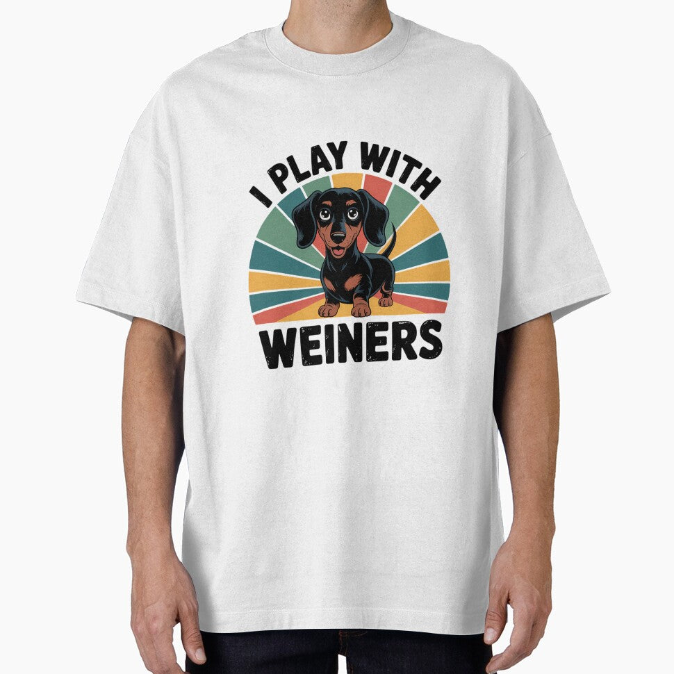Funny I Play with Weiners-Dog Dachshund Lover by JonathalIngham