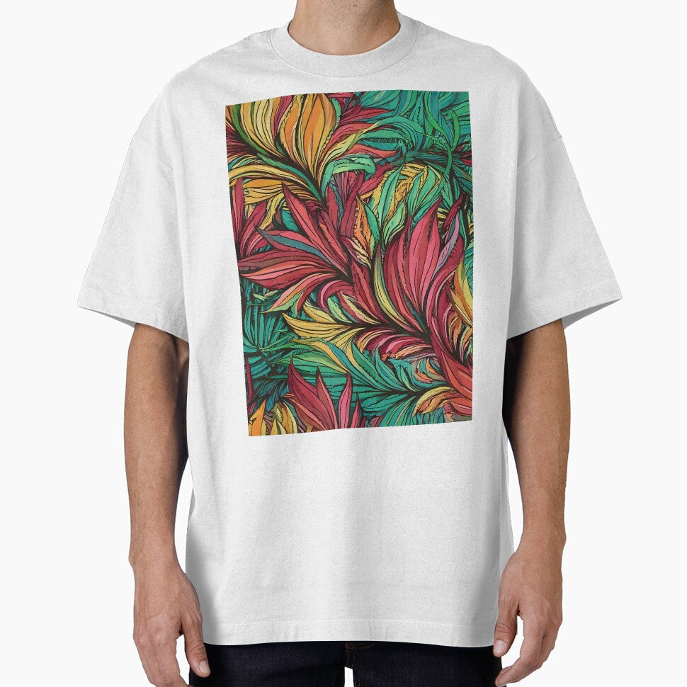 Floral abstract burst pattern by Designbes T-Shirts, Hoodie, Sweatshirt | BlankRebels.com (Image 1)