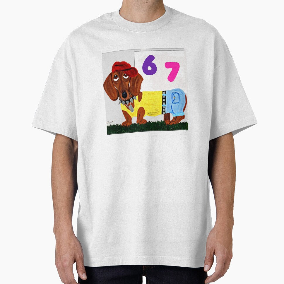 6 7 Dachshund in funny clothes by Squirreldumplings T-Shirts, Hoodie, Sweatshirt | BlankRebels.com (Image 1)