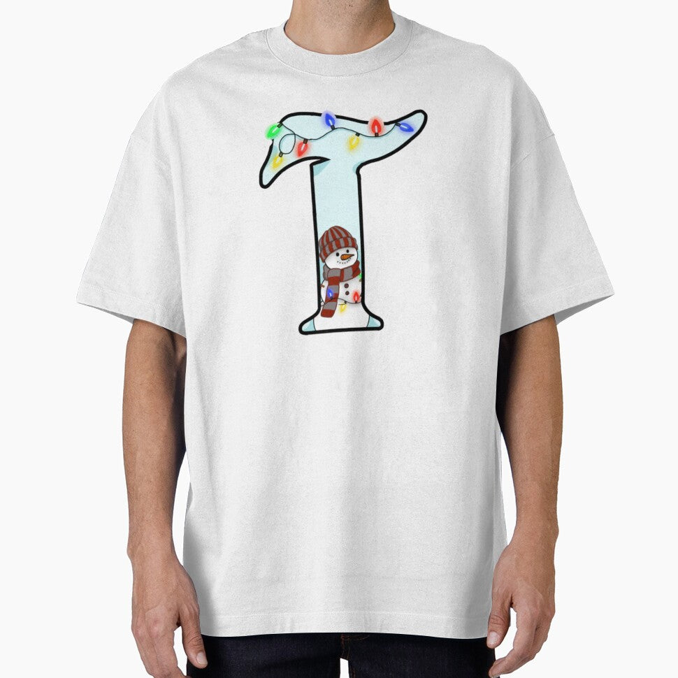Holiday themed letter T by Artistkhg T-Shirts, Hoodie, Sweatshirt | BlankRebels.com (Image 1)