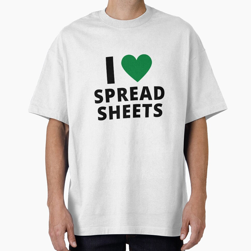 I Love spreadsheets - Accounting Humor by Kdramasaddict T-Shirts, Hoodie, Sweatshirt | BlankRebels.com (Image 1)